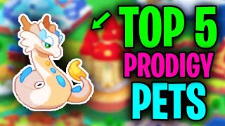 Top 5 Strongest Prodigy Math Game Pets 2021 [upl. by Shandeigh]