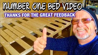 how to build a pull out bed in a campervan  RV [upl. by Htebi]