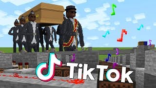 Minecraft Compilation TikTok 2020  Coffin Dance Meme [upl. by Ahsilak]