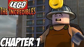 THE LEGO UNDERMINER Lego The Incredibles Gameplay Chapter 1 [upl. by Iliam]