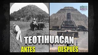 Así era TEOTIHUACÁN Antes 1910 Y así es ahora 2024 [upl. by Leikeze]