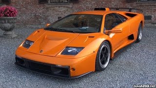 Lamborghini Diablo GT INSANE Sound  Start Up Revs amp Accelerations [upl. by Annirtak]