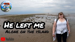 LEFT ALONE ON WALNEY ISLAND  BarrowinFurness  THE LAKE DISTRICT FREE PARK UP Near the Irish Sea [upl. by Adanama]