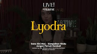 Lyodra Acoustic Session  Live at Folkative [upl. by Petersen21]