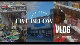 COME WITH US 🤩FIVE BELOW MINI VLOG 🛒🛍️🧸 [upl. by Whipple]