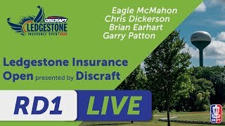 Round One MPO Discrafts Ledgestone Insurance Open  Dickerson McMahon Earhart Patton [upl. by Kalb]