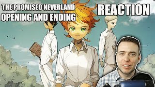 The Promised Neverland Opening And Ending REACTION [upl. by Cooperstein]