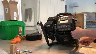 Wilks Genuine USA TX750i Petrol Pressure Washer  Installing instant couplings [upl. by Carlson]