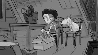 Frankenweenie  Captain Sparky v Flying Saucers  Storyboard Animatic [upl. by Ulphi]