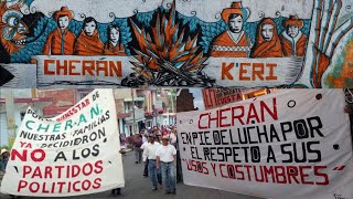 CHERÁN autogobierno bienes comunales autonomía México [upl. by Kcirdek493]