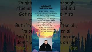 RagnBone Man  Human Lyrics shorts [upl. by Penelopa]