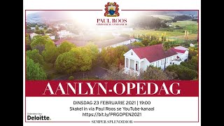 Paul Roos Opedag  Open Day 2021 [upl. by Eiramrefinnej]