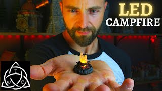 DIY Mini LED Campfire for Tabletop Games [upl. by Annoya]