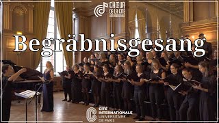 Begräbnisgesang – Brahms  Chœur de la Cité internationale [upl. by Shelbi]