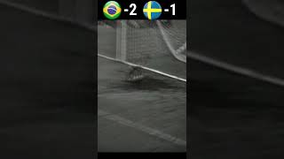 1958 FIFA World Cup Final Brazil VS Sweden Highlights youtube shorts fifawcfinal [upl. by Akirret]