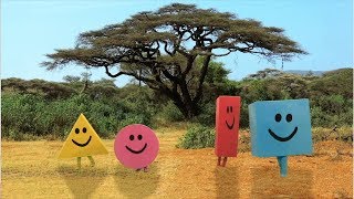 The Shapes Visit a Safari  Mister Maker [upl. by Leiuqeze]