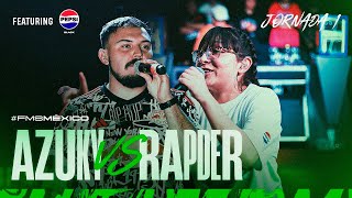 RAPDER vs AZUKY  FMSMEXICO 2024  Jornada 1 Temporada 5  Urban Roosters [upl. by Abita]