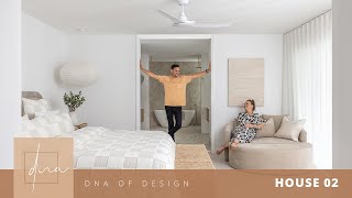 Wabisabi Inspired Main Bedroom amp Ensuite Transformation  Ep 02  DNA of Design House 02 [upl. by Ahsei240]