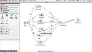 Classification in Orange CS2401 [upl. by Akimet]