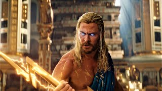 Thor VS Zeus  Ominpotence City Fight Scene  Thor Love And Thunder 2022 [upl. by Alhsa60]