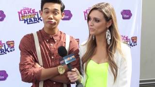 Roshon Fegan Interview  quotMake Your Mark Shake It Up Dance Offquot [upl. by Matthews257]