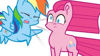 MLP Animation  Ask Ponies  Pinkie Pie and Rainbow Dash [upl. by Sweyn18]