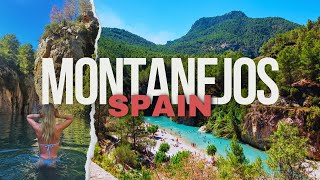 Spain Montanejos Drone Footage Beautiful Swimminghole [upl. by Eceinart]