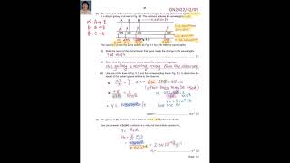 Astronomy and Cosmology ON224209 Solutions Vid 6  A2 Physics 9702 [upl. by Normandy]