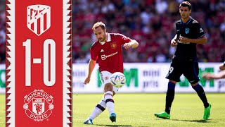 Christian Eriksen Makes United Debut 🔴  Atletico Madrid 10 Man Utd [upl. by Ydnes]