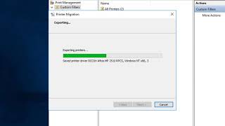 Printer Migration Tool Windows Server 2016 [upl. by Balas]