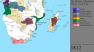 The History of Southern Africa Every Year [upl. by Kittie]