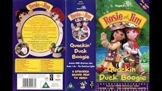 Rosie and Jim Quackin Duck Boogie 2000 UK VHS Tape 1 [upl. by Capp673]