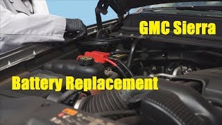 Chevrolet Silverado or GMC Sierra 2008  present  New Battery Install [upl. by Alius]