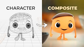 How to Add Animated Characters Into Your Video  Blender  AE VFX [upl. by Maunsell]