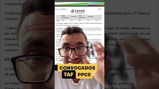 ☠️Total de convocados para o TAF na Polícia PenalCe [upl. by Rhys]