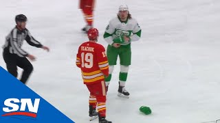 Matthew Tkachuk Gets Under The Maple Leafs Skin  NHL Fights Of The Week [upl. by Tearle]