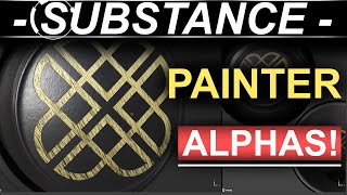 Substance Painter Alphas Explained FAST [upl. by Luy]