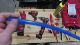 Propex pex expander tool by milwaukee model 243220 tested tool review TTR [upl. by Nanerb543]