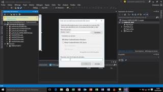 CREATION DE LA BASE DE DONNEES DANS VISUAL STUDIO [upl. by Naehs906]