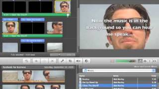 iMovie Tutorial  How to Audio Fade In And Out [upl. by Ydahs]