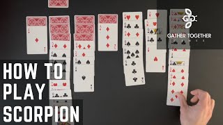 How To Play Scorpion Solitaire [upl. by Somar482]