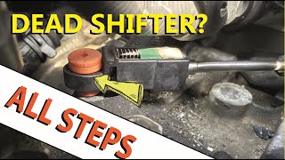 Easy Transmission Shift Cable Bushing Replacement HOW TO ESCAPE [upl. by Nivle79]