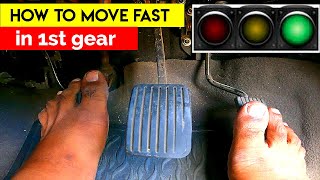 How to move car Fast in First Gear  முதல் gearஇல் வேகமாக எப்படி காரை நகர்த்துவது  Birlas Parvai [upl. by Acinet]