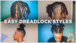 Easy Dreadlocks Styles 2021  Hightop Dreadlock Styles  How To Dreadlock Styles [upl. by Sorenson]