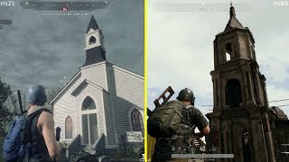 H1Z1 vs PUBG Graphics Comparison [upl. by Caresse]