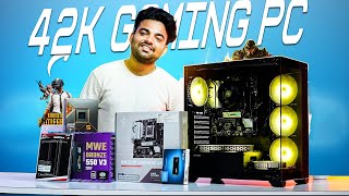 Rs 42000 Best Gaming PC Build In 2025  Hindi [upl. by Odnomra886]