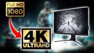 Get 4k resolution on any 1080p Monitors  2021 [upl. by Erdnaid500]