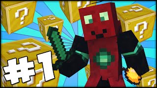 MINECRAFT LUCKY BLOCK  EPISODE 1  LUCKY BOW [upl. by Hoebart]