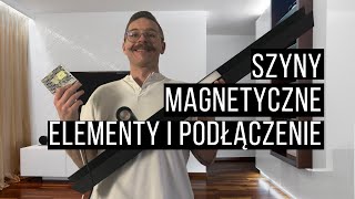 Szynoprzewody magnetyczne  elementy montaż podłączenie  pełna instrukcja [upl. by Llenyaj]