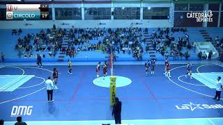 UNIVERSITARIO vs CIRCOLO 🏐🇵🇪  ATENEA OPEN [upl. by Clougher]